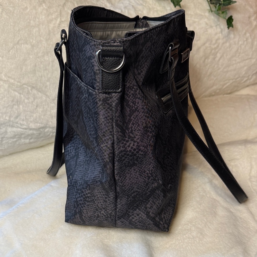 ♟️📓📁Baggallini Snake Skin Tote - Picture 4 of 15